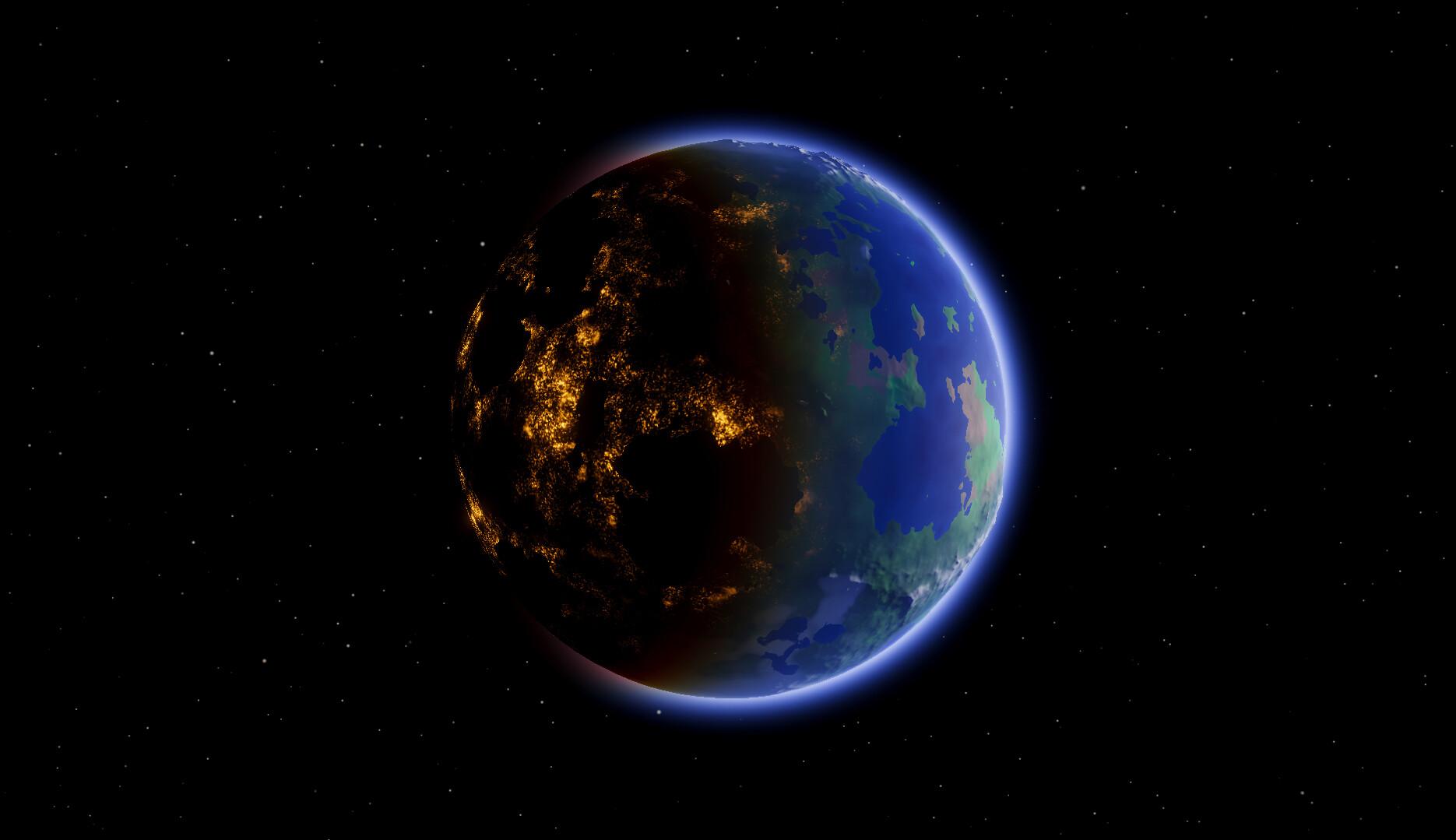 Planet Generation Shader
