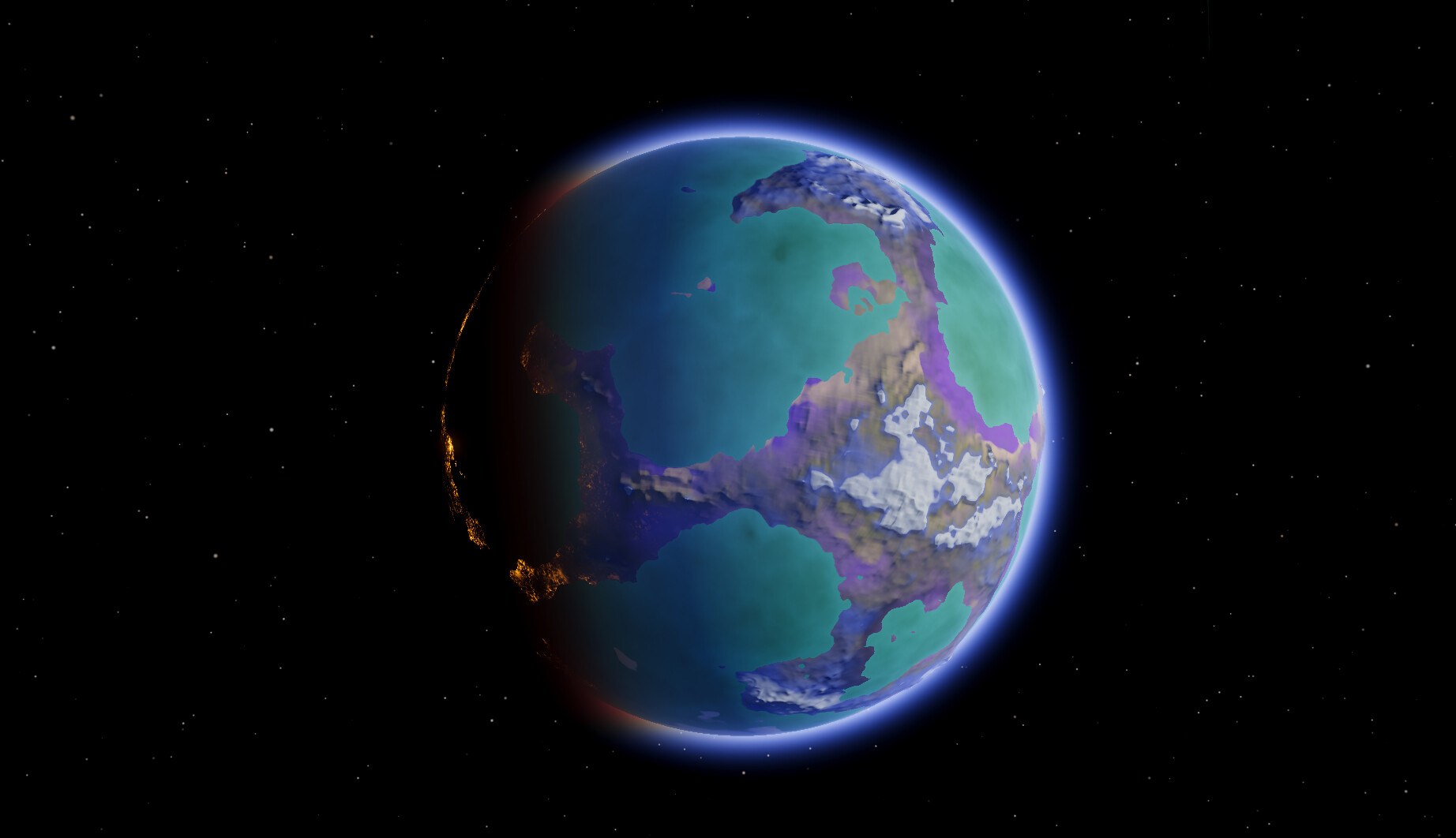 Or generate entirely alien planets!